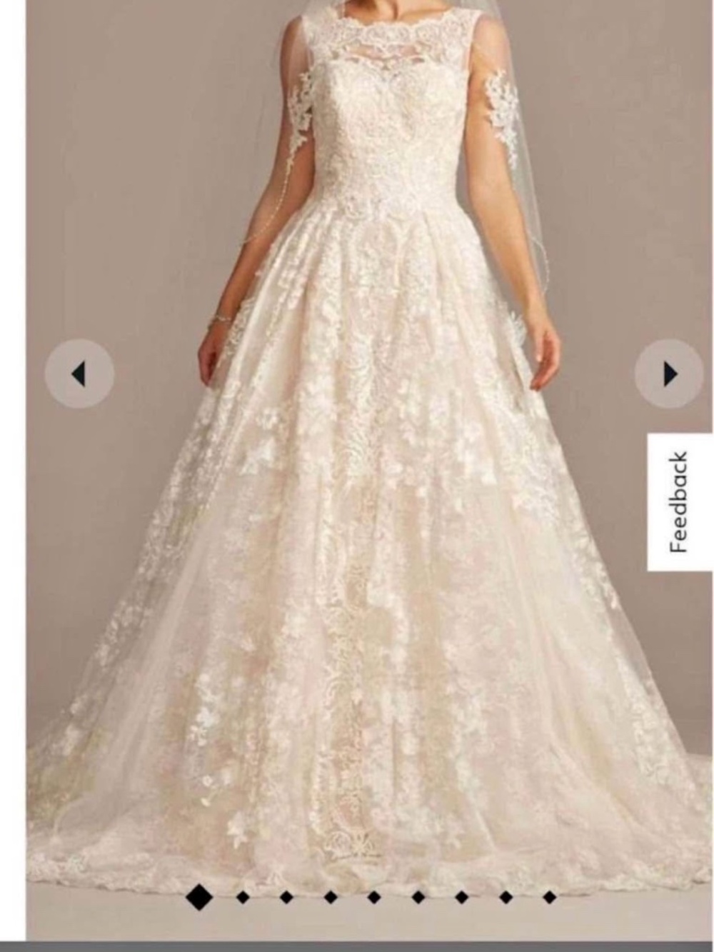 Wedding dress set